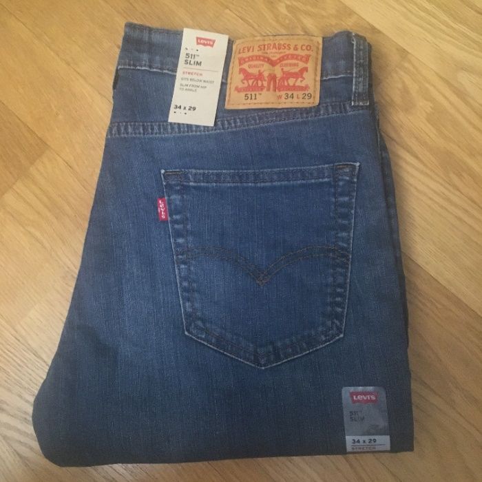 Нові джинси Levi's 511 W34 L29 (levis)