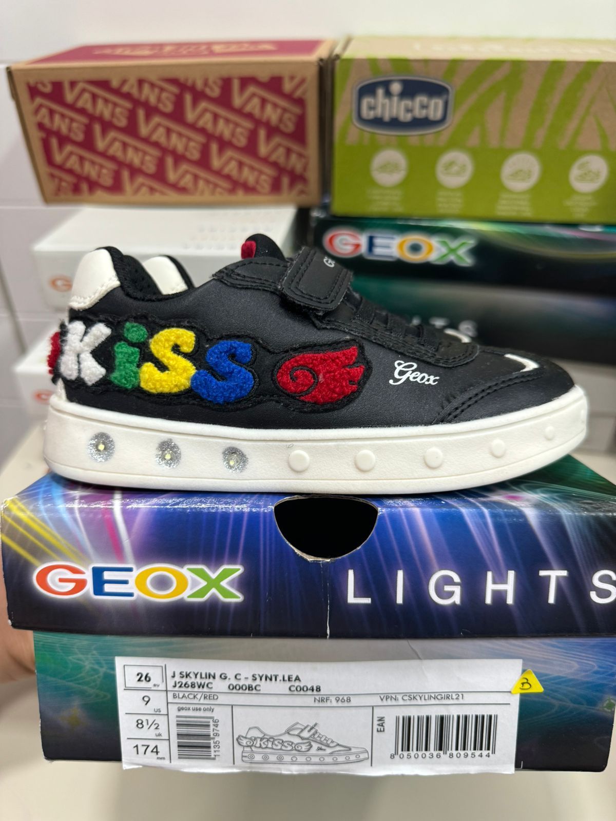 Sapatos Geox lights 26