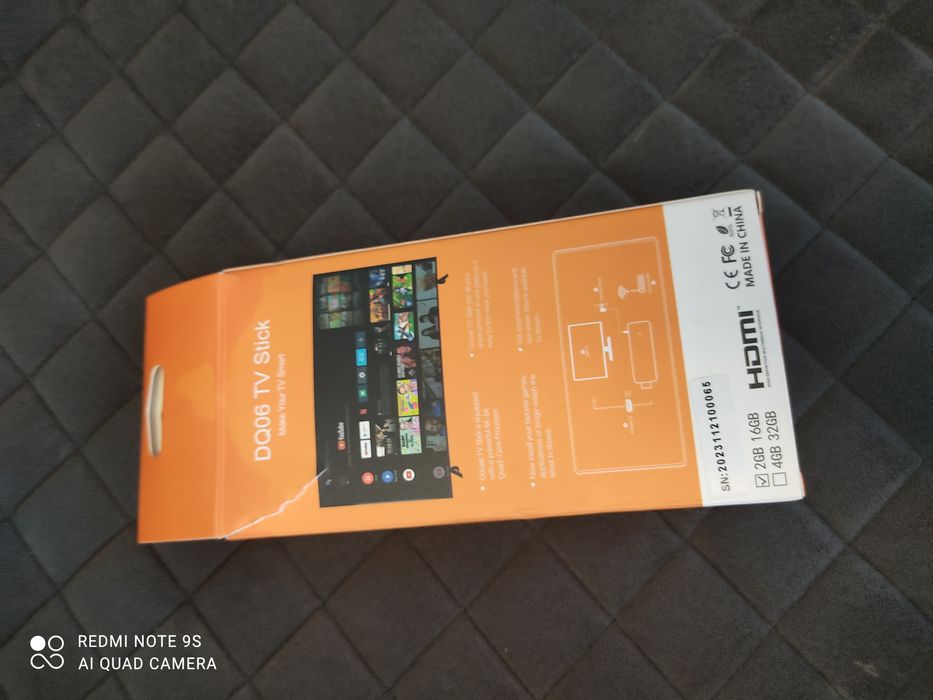 Android tv DQ06 TV STICK