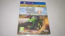 ps4 FARMING SIMULATOR 19 PL +2 rozszerzenia+8 DLC+ BOX+artbook nowa v2