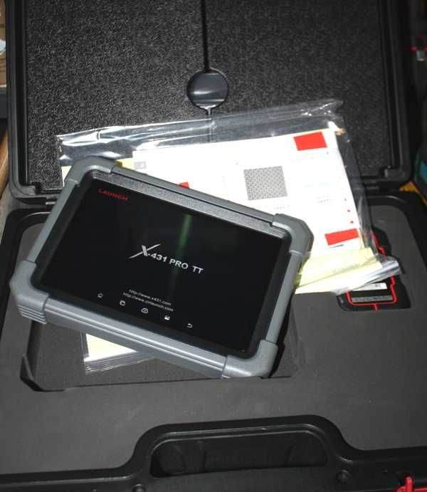launch X431 PRO adapter DBScar VII 2 walizki  j. pl.wazna aktualizacja