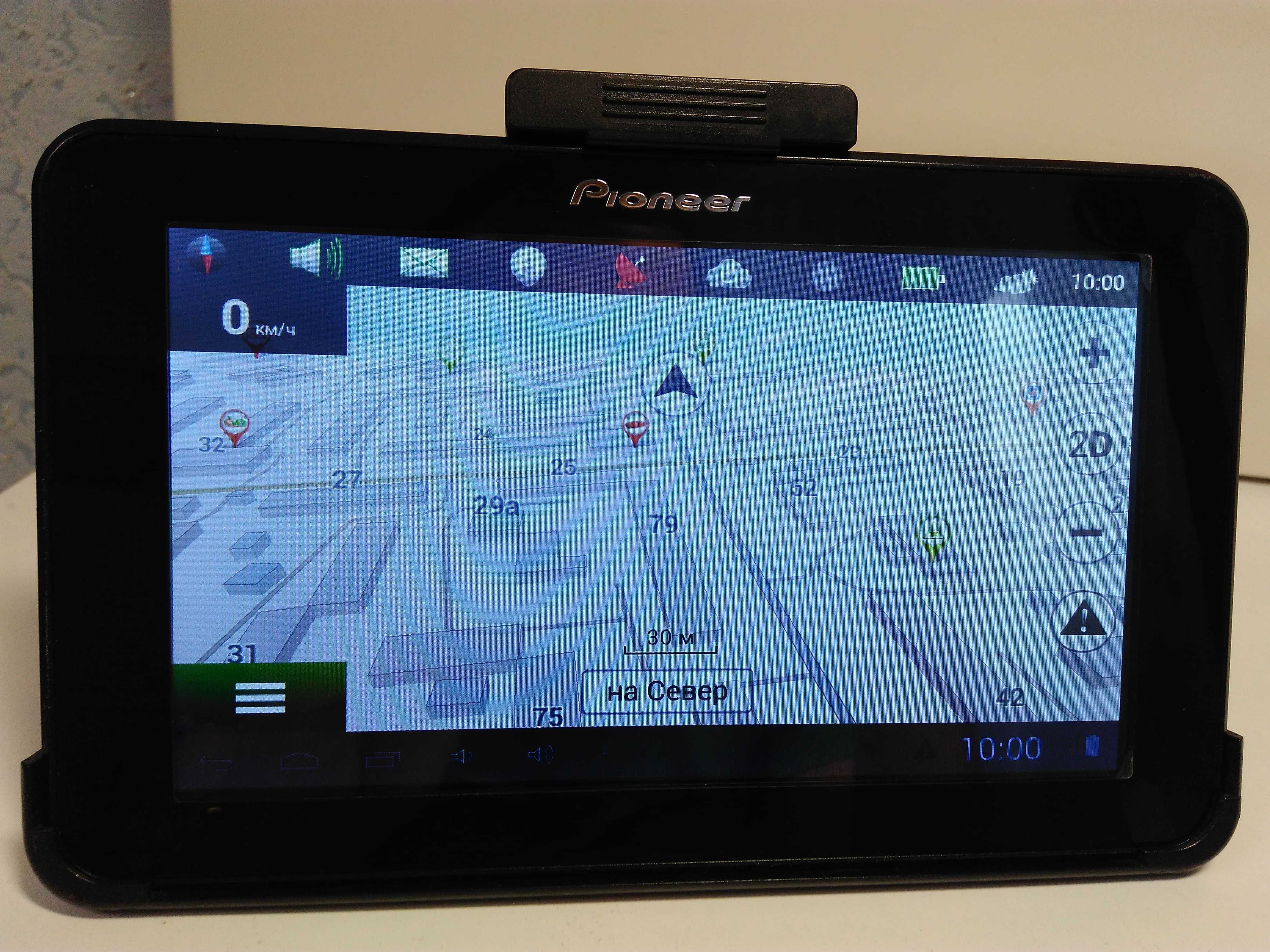 TIR 2025 Вантажний GPS навігатор Pioneer 7 '' HD, Android! + Wi-Fi!