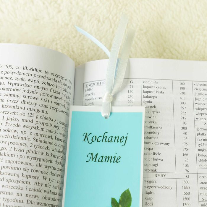 Zakładka do książki- dla mamy
