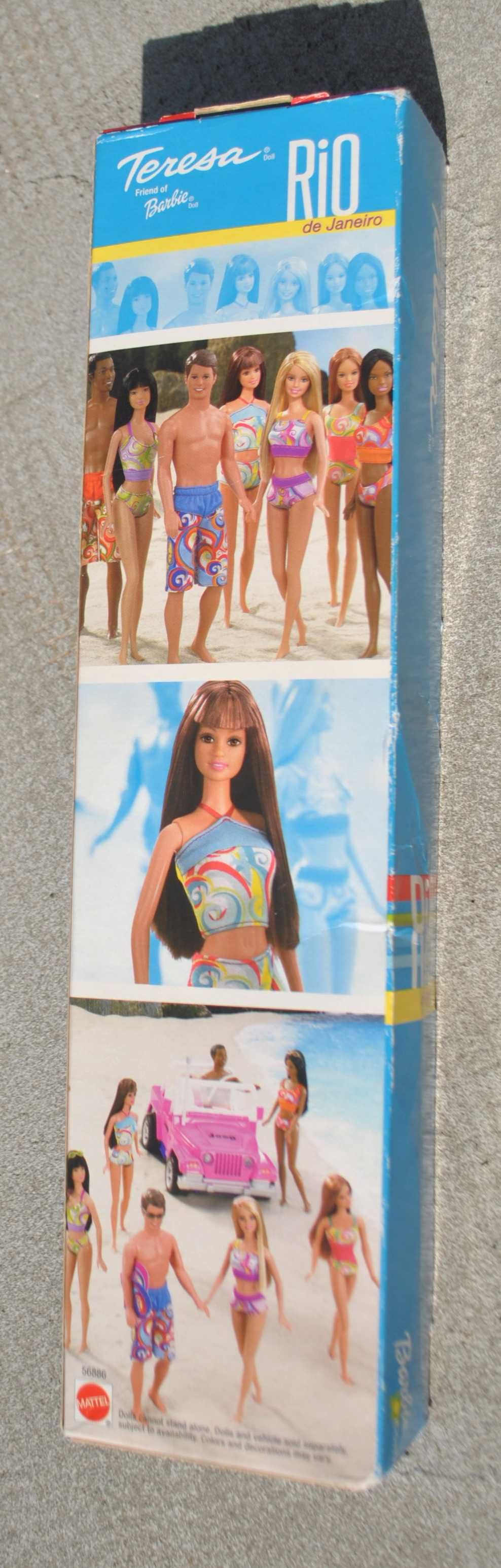 kolekcjonerska lalka barbie Rio de Janeiro Teresa 2002 Mattel