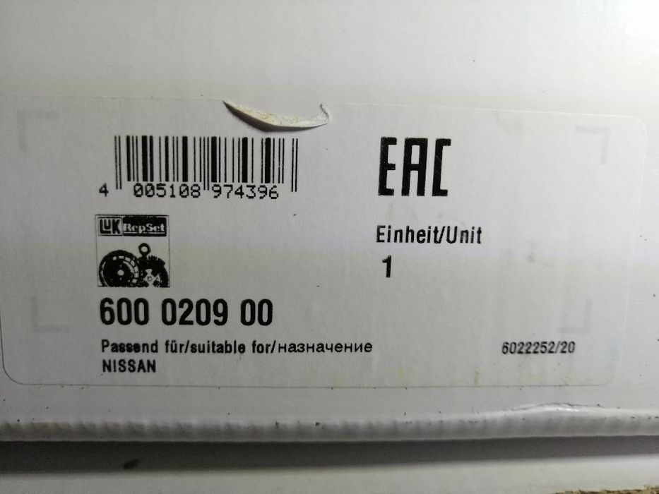 Kit da embraiagem completo Nissan Navara D40 YD25 NOVO