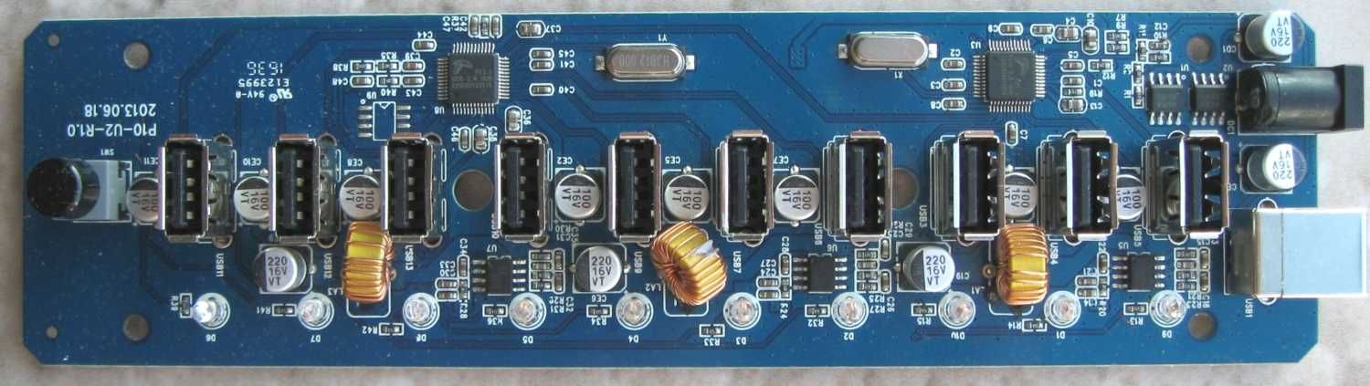USB-хаб 2.0 ORICO концентратор на 10 портов