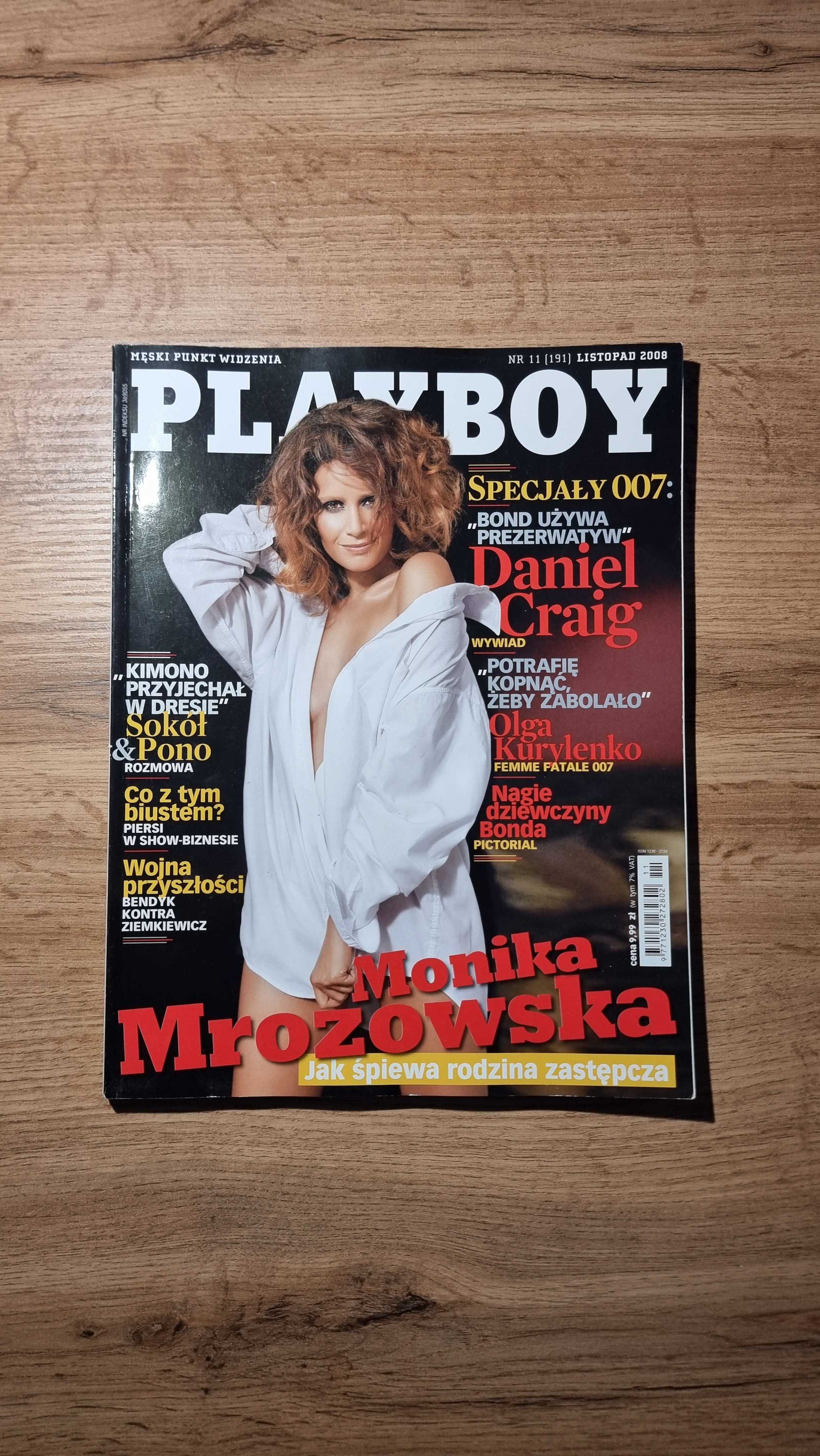 Playboy 11/2008 - Monika Mrozowska, Olga Kurylenko, Kasia Danysz