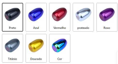 Manete de 5 velocidades honda