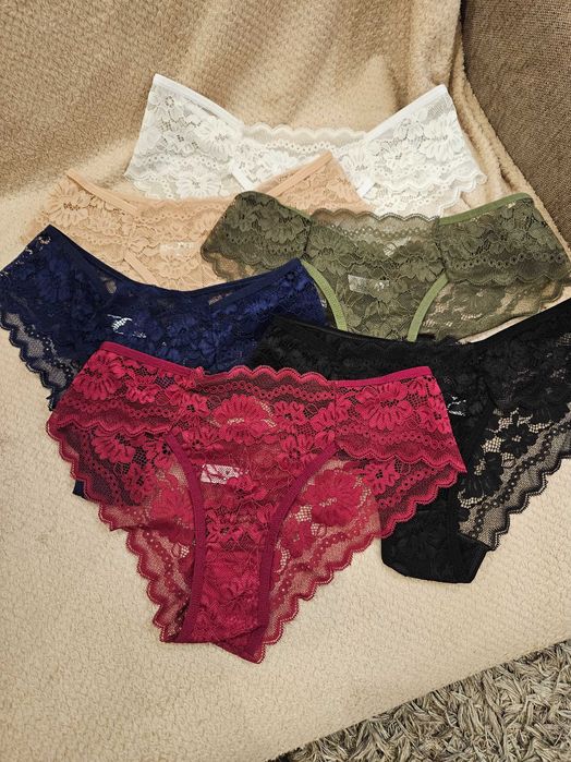 Majtki koronkowe zestaw 6szt
