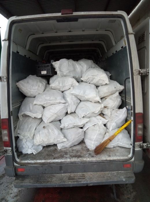 Топливные брикеты в мешках