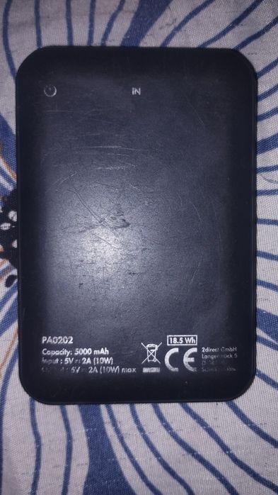 Powerbank czarny