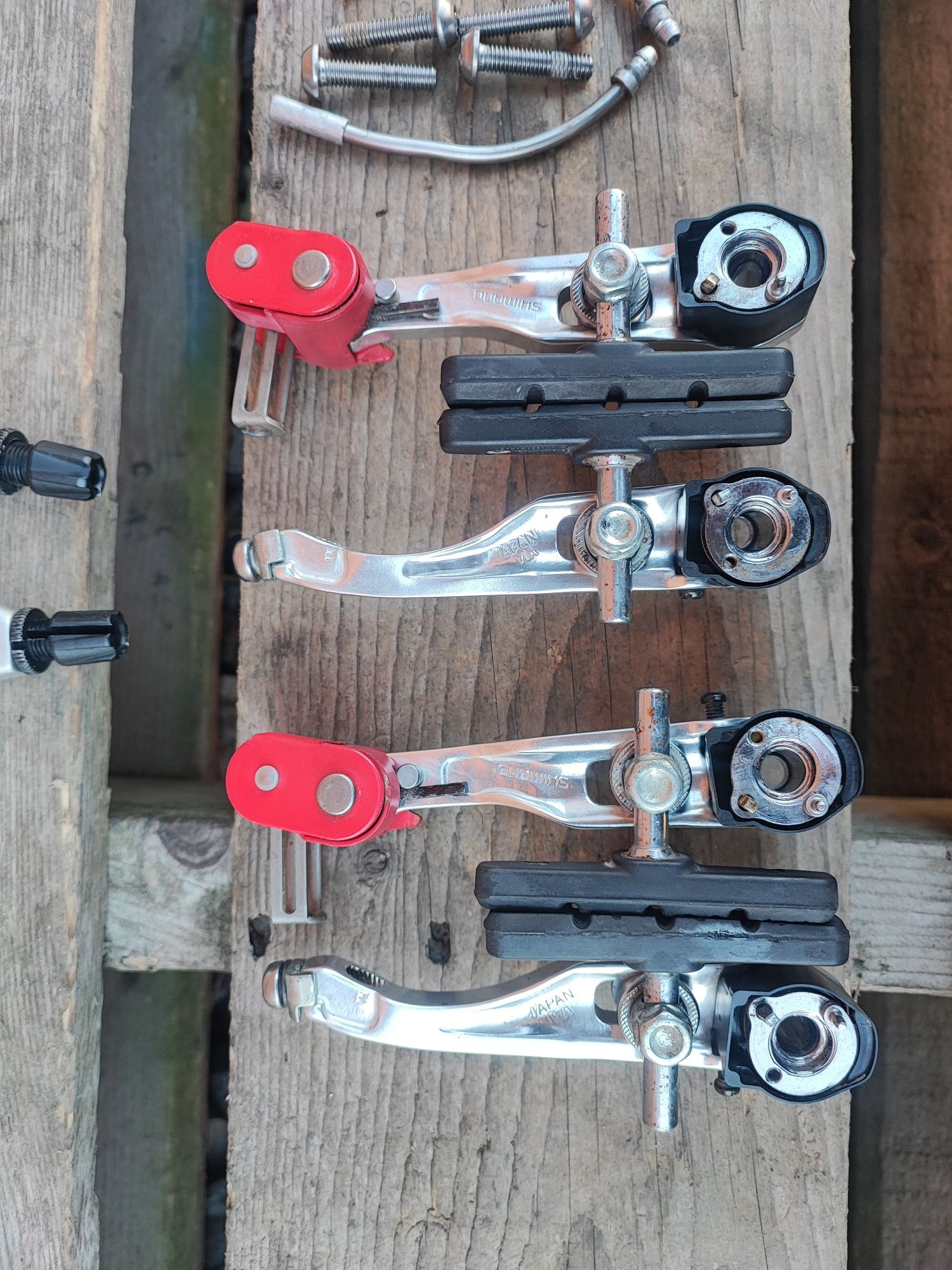 Klamki i hamulce vbrake Shimano Nexave retro mtb Deore