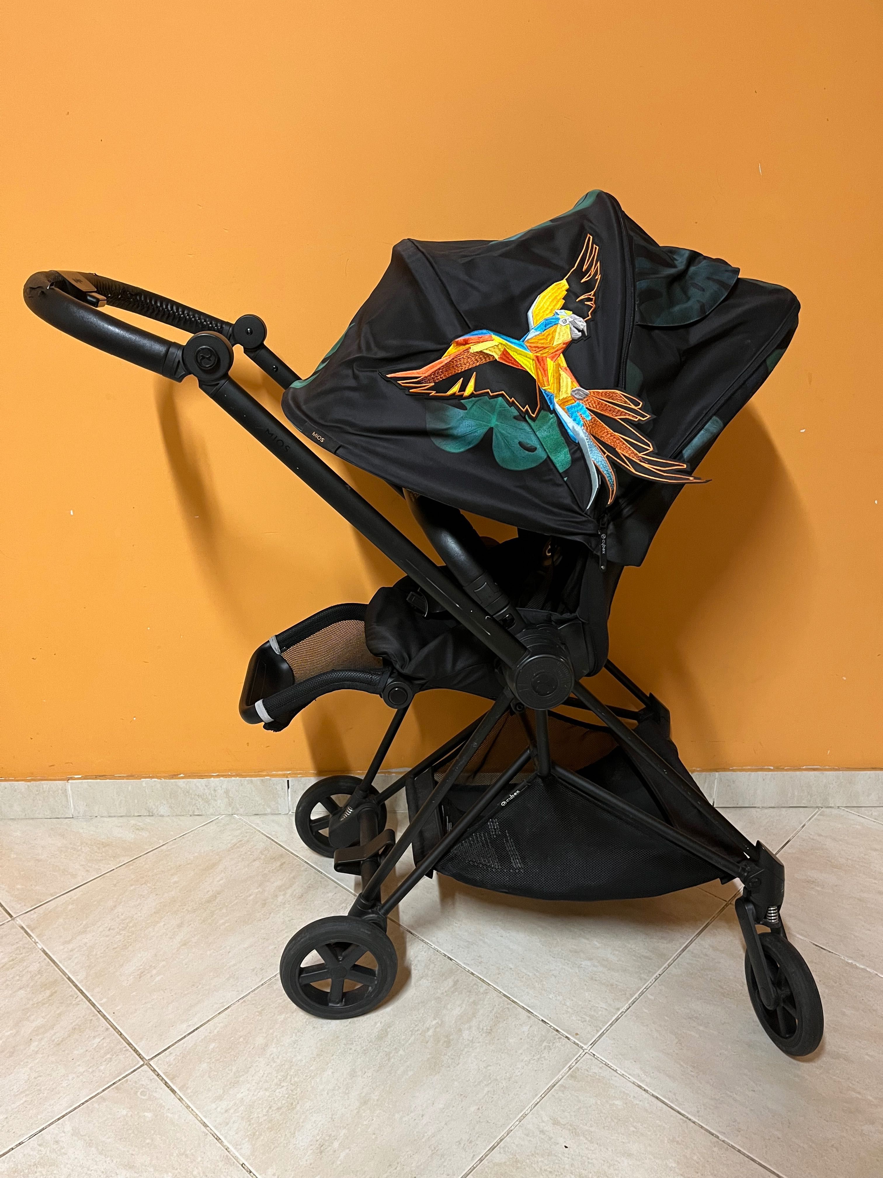 Carrinho cybex edição limitada birds of paradise