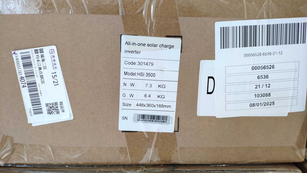 Інвертор HSI 3500 3,5 кВт 24В