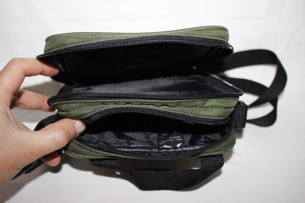 Mala de ombro / tiracolo / cintura - RUSTY - verde tropa - NOVA