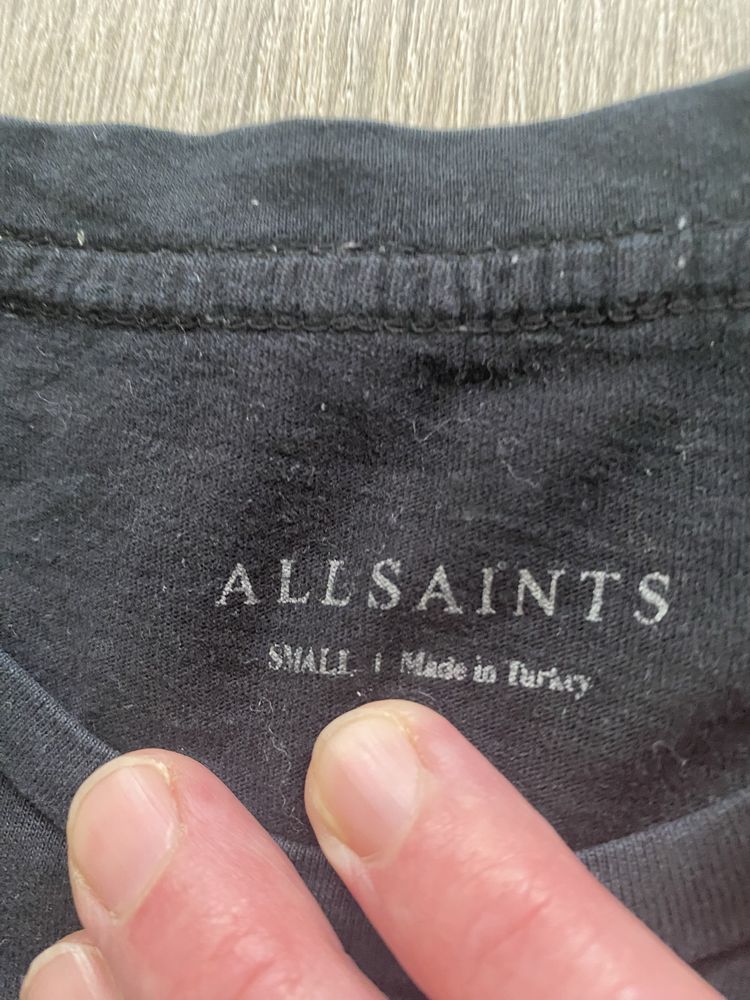 AllSaints meska koszulka z dlugimi rekawami