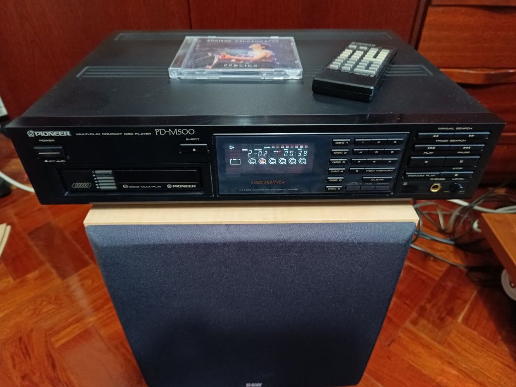 Pioneer PD-M500 leitor CDs Multiplayer "1987"