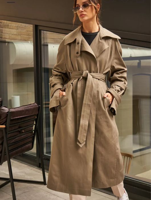 Хлопковий тренч Gepur