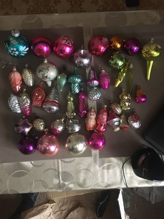 Новогодние игрушки периода  ссср