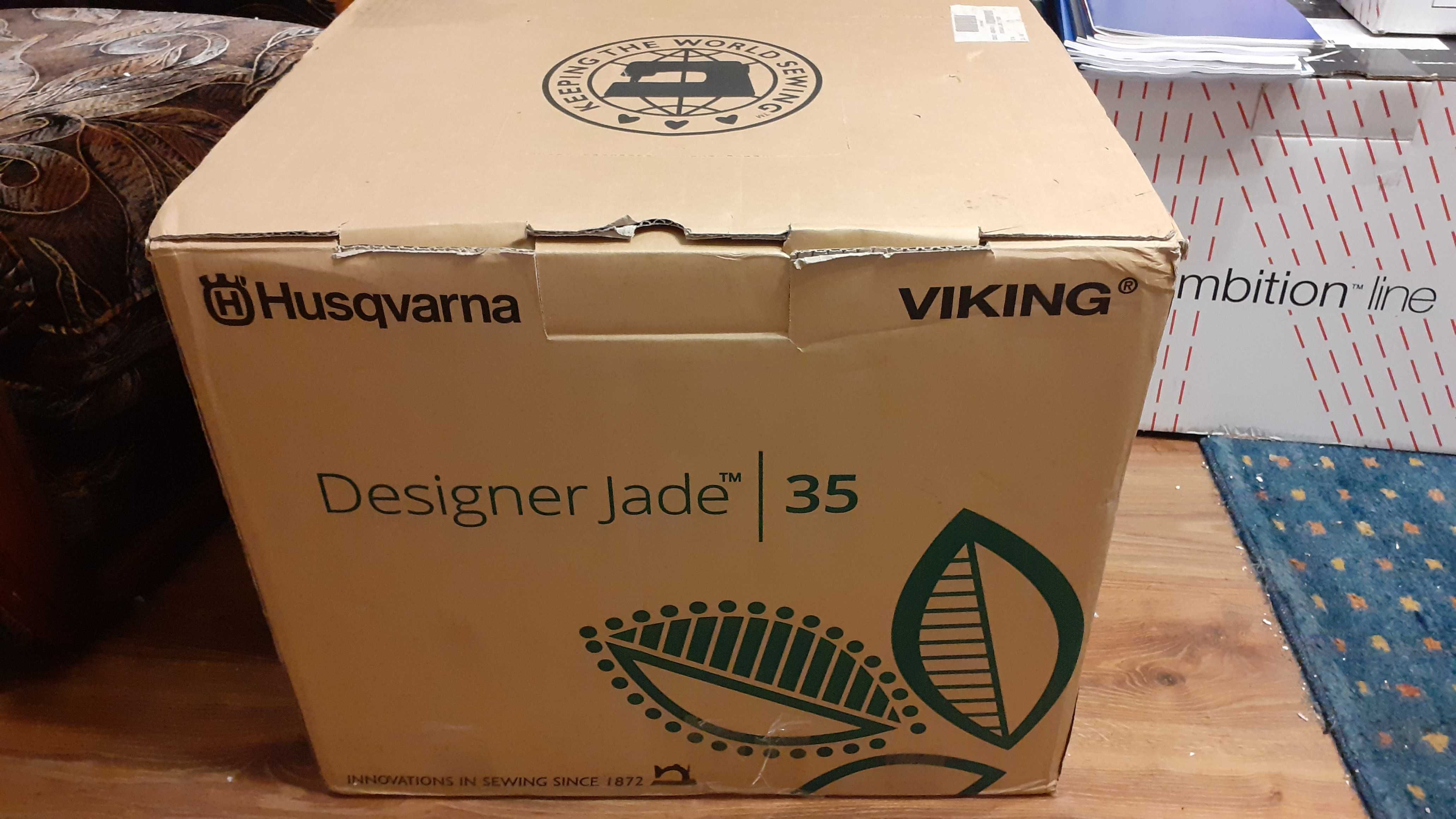maszyna do szycia z hafciarką HUSQVARNA VIKING JADE 35