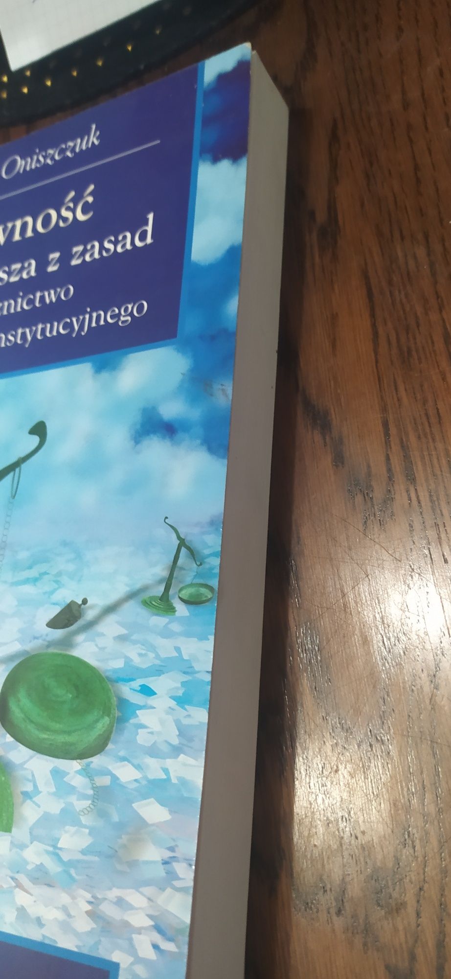 Jerzy Oniszczuk Równość- najpierwsza z zasad i orzecznictwo Trybunału