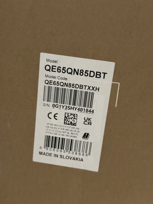 Telewizor Samsung Neo QLED 65” QN85D – nowy, zafoliowany, 4K, 120Hz
