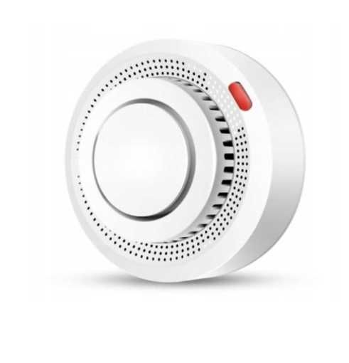 Czujnik dymu WiFi bezprzewodowy z alarmem Tuya Smart czujka Tuya