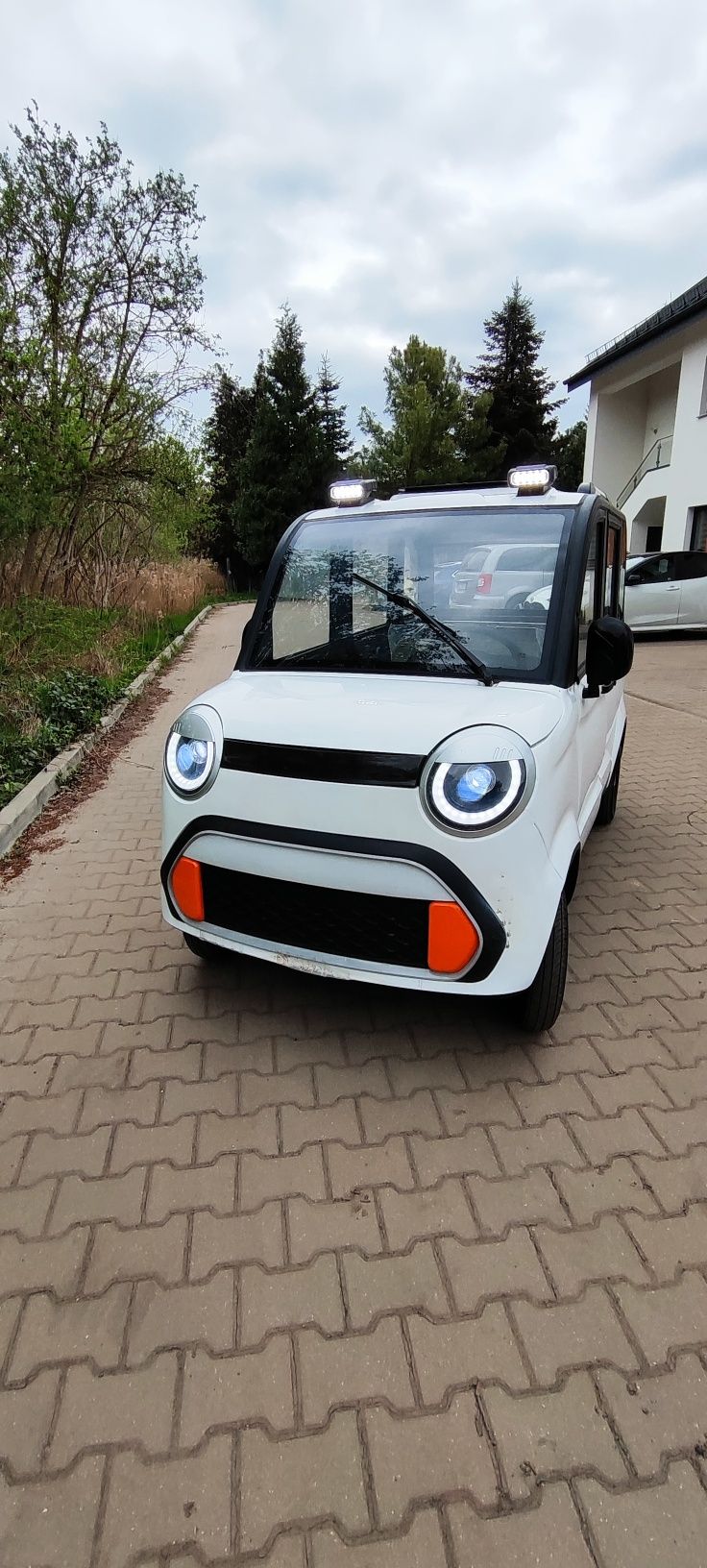 Nowy melex, wózek golfowy, pojazd wolnobieżny (Elektryczny silnik)