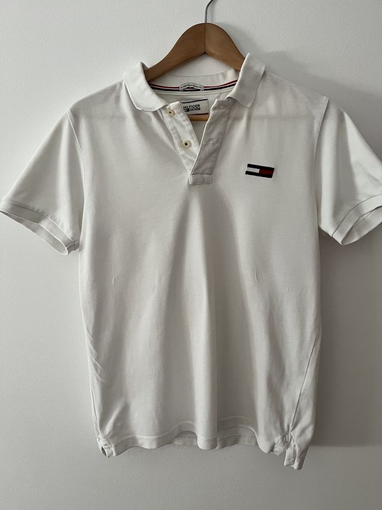 Polo Tommy Hilfiger - branco - tam M