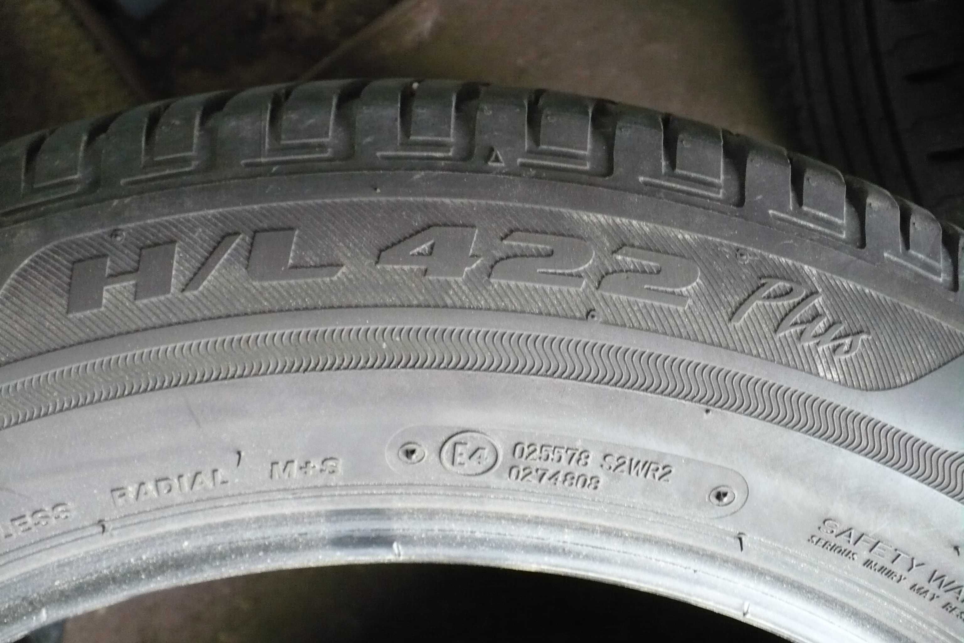 Opony Bridgestone 235/55R18  6,55mm  Letnie  2szt.