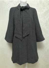Пальто жіноче демісезонне класичне M&S, шерсть