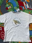 Nowa koszulka z krótkim rękawem 116 Reserved. T-shirt żółw.