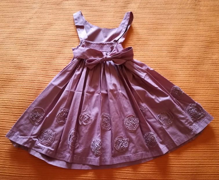 Vestido Lilás Cerimónia, 3-4 Anos