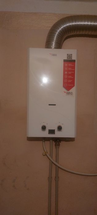 Колонка газова на батарейках/водонагрівач