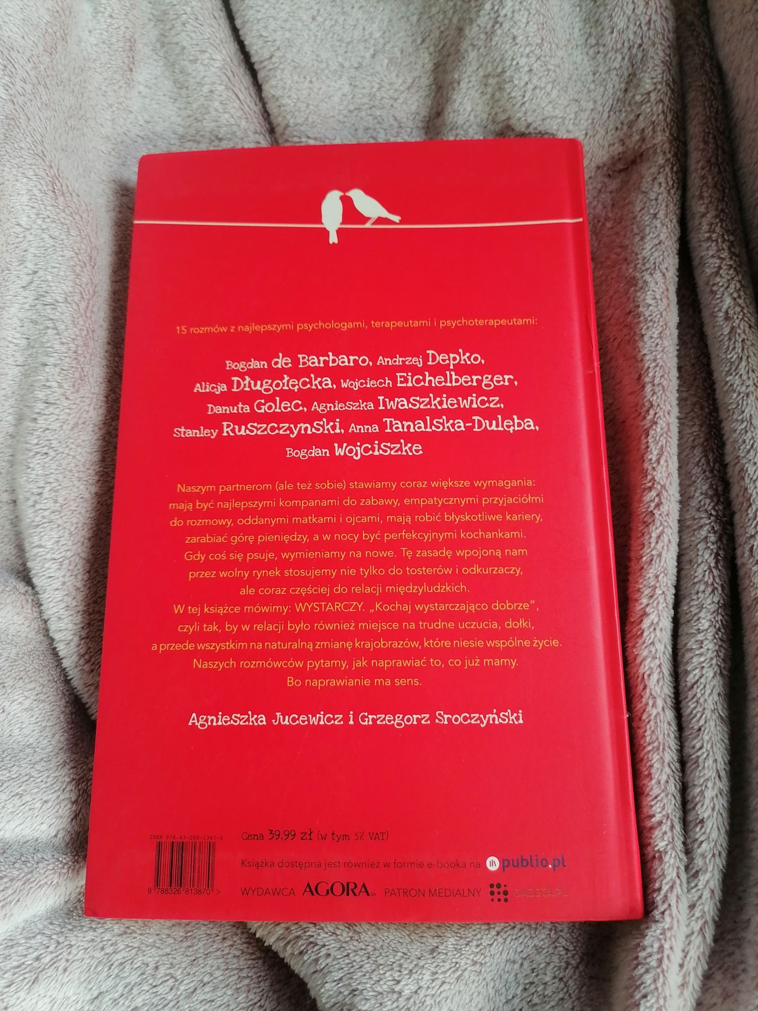 Kochaj wystarczająco dobrze Agnieszka Jucewicz, Grzegorz Sroczyński