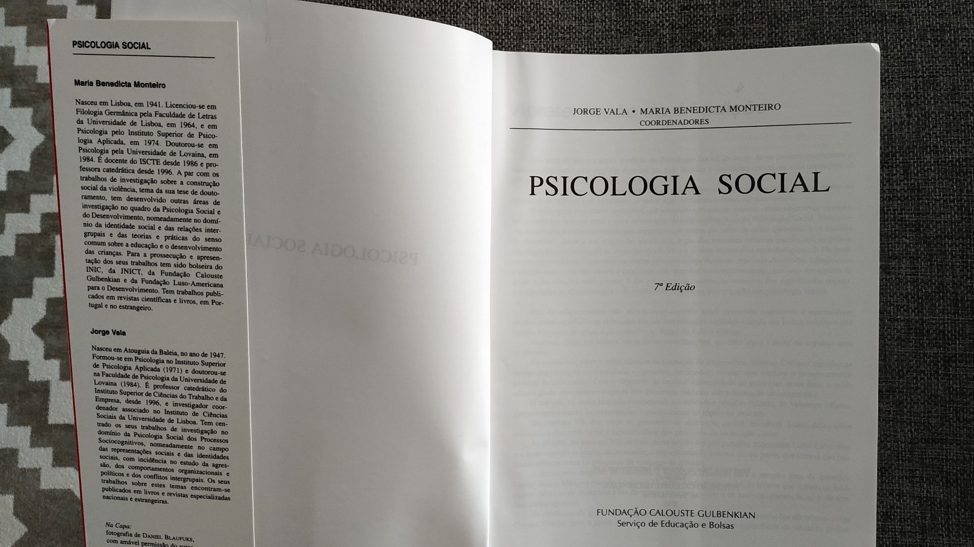 Psicologia Social LIVRO

(7ª Edição)