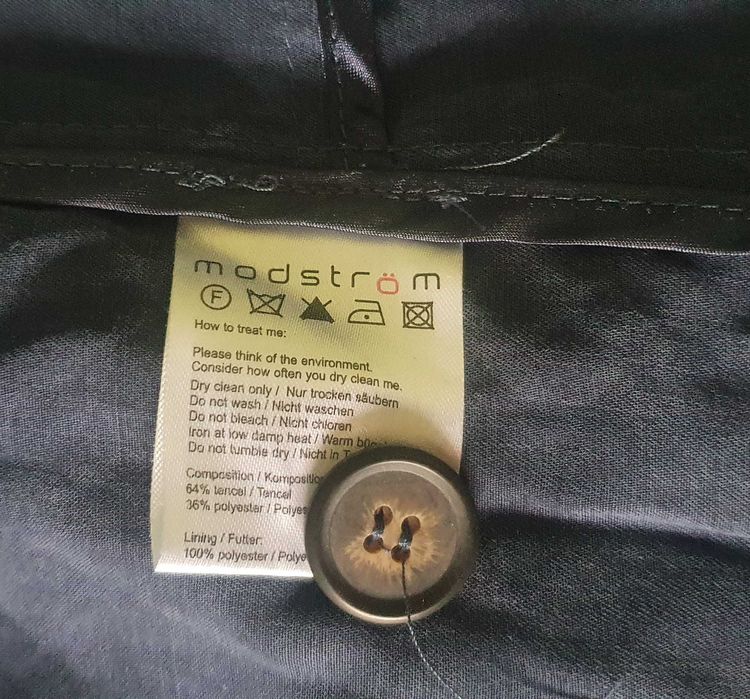 Modstrom płaszcz granatowy Damski XS