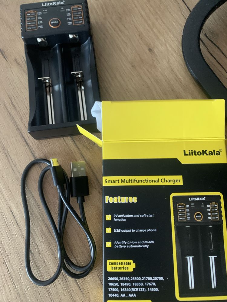 Зарядний пристрій LiitoKala Lii-202 (2 канали)