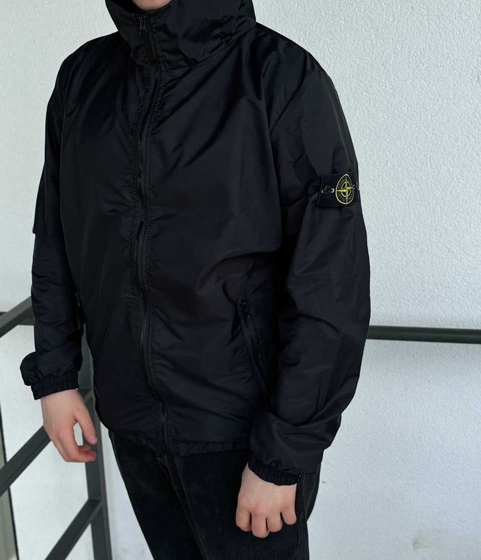 Коллекція 29 | Stone Island GoreTex ветровка мужская черная