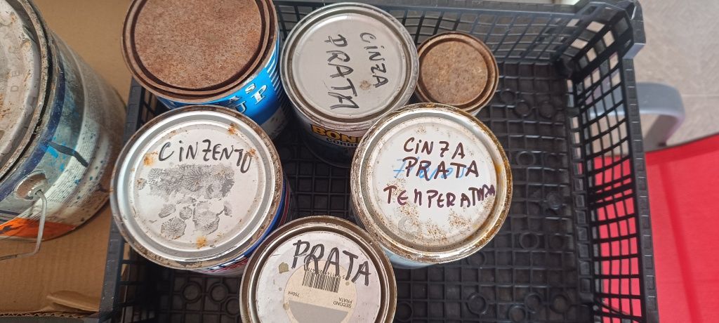 Latas de tinta 0,75ml