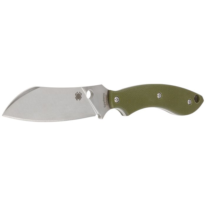 Nóż Spyderco Stok Drop Point Olive Drab G10, Satin 8Cr13MoV by Sjoerd