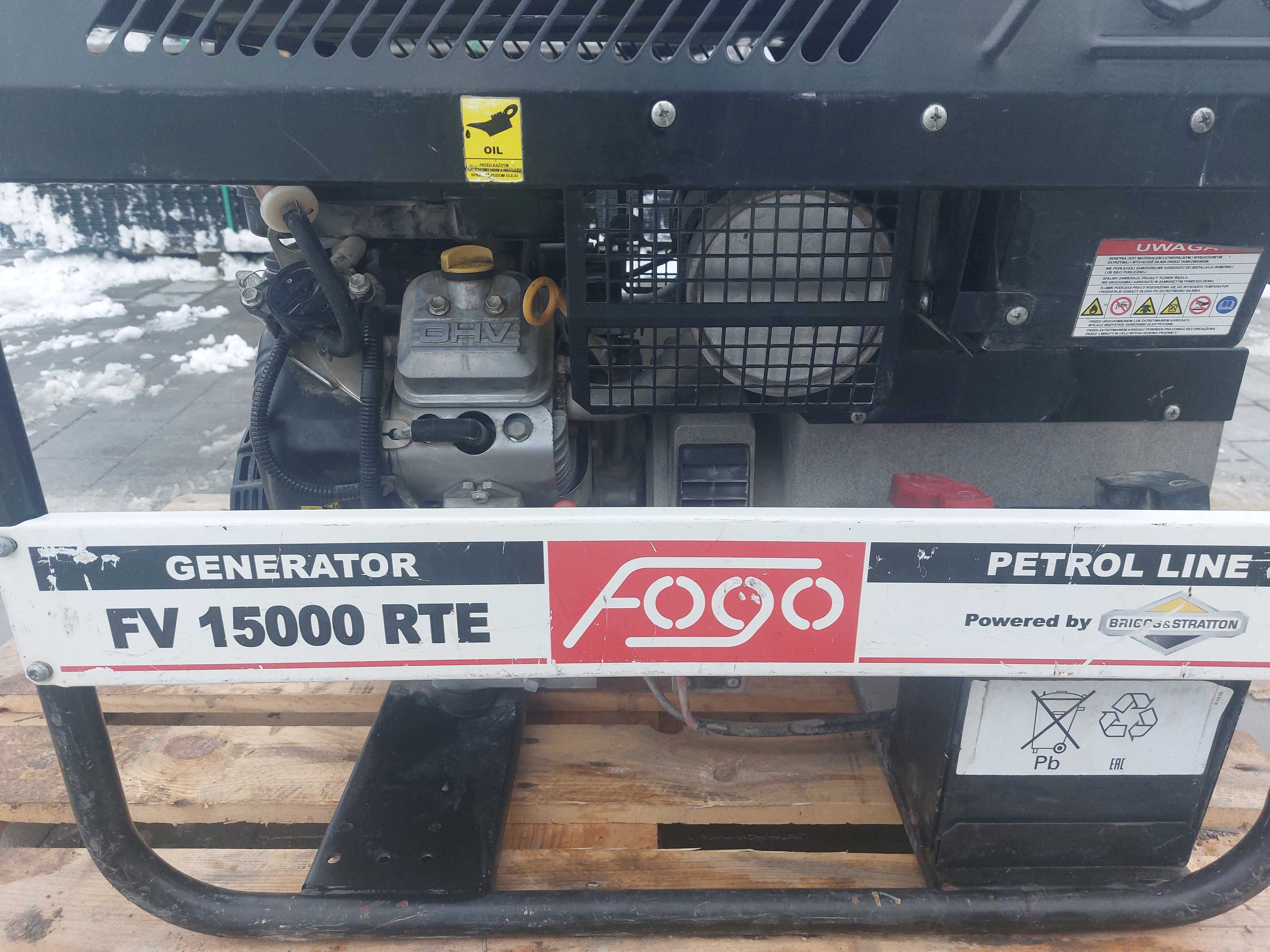 Generator agregat Fogo FV 15000 RTE