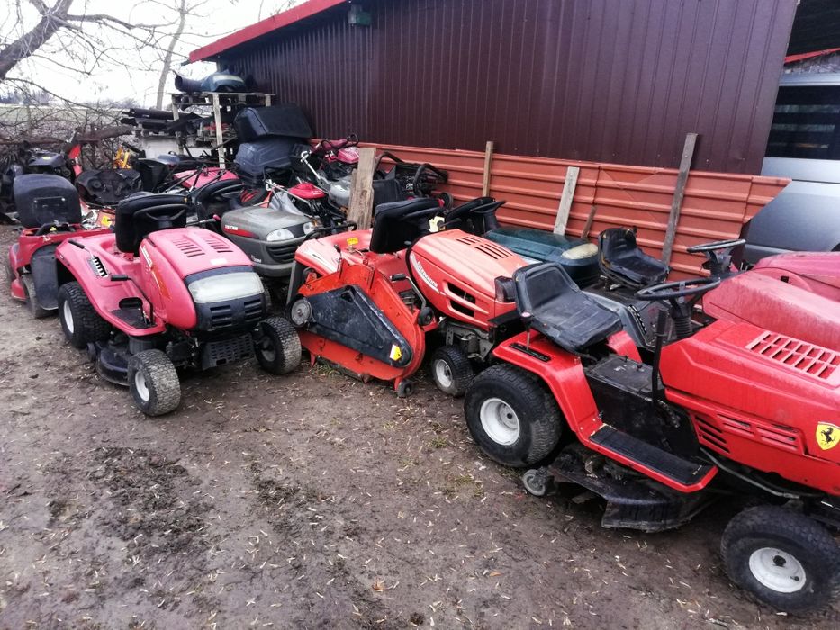 Kosiarki traktorki do przeglądu dla majsterkowicza