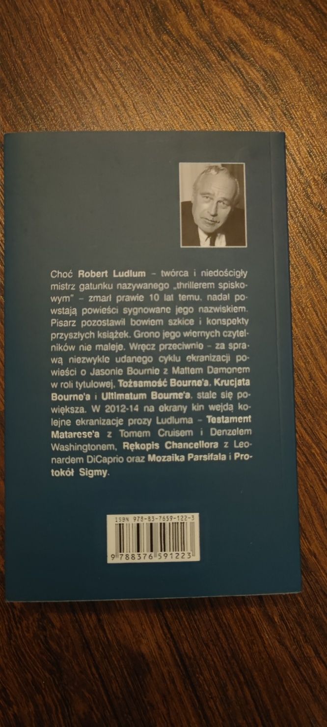 Robert Ludlum Rękopis Chancellora