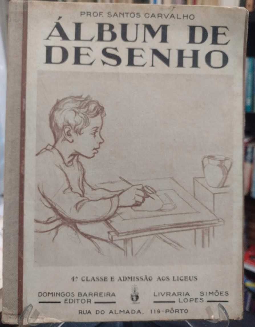 Álbum de Desenho - Prof, Santos Carvalho