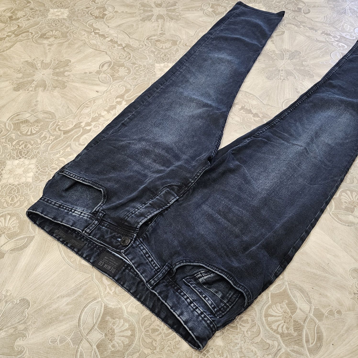 W34L34 Мужские штаны/брюки/джинсы Denim Co