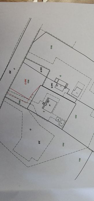 Działka budowlana 10.5 ara Bysra k.Gorlic