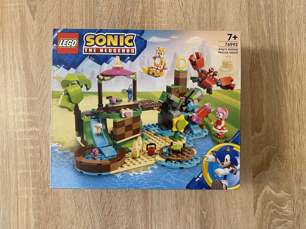 Nowe Lego 76992 Sonic the Hedgehog Wyspa dla zwierząt Amy