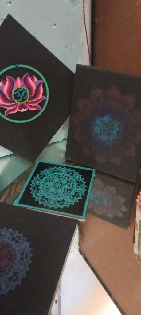 Pinturas originais de mandalas