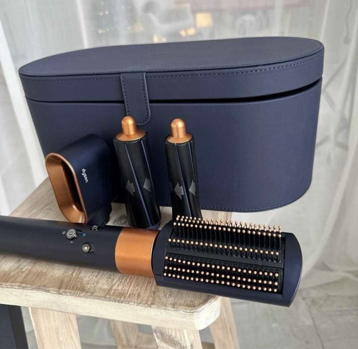 Стайлер DYSON HS-01 в кольорі Prussian Blue/Rich Copper
